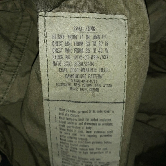 US army Military jacket - Picture 6 of 6
